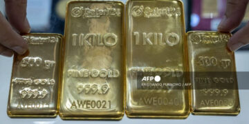Gold up RM9.23 at RM578.52 per gramme at 9.30am