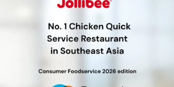 Jollibee named No.1 Chicken Quick Service Restaurant in Southeast Asia by Euromonitor International