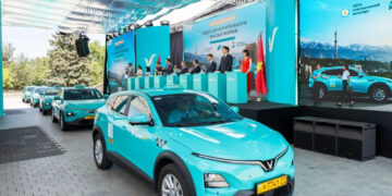 Green SM officially launches all-electric ride-hailing service in Kazakhstan