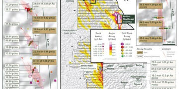 Founders Metals Provides Mid-Year Exploration Update Across Four Targets; Confirms New Antino Northeast Discovery with 58.5 m of 1.00 g/t Gold