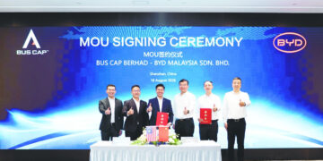 Bus Cap, BYD advance Malaysia NECV platform