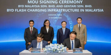 Gentari, BYD Malaysia ink MoU to support BYD Flash Charging deployment in Malaysia