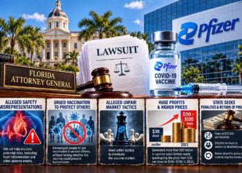 Florida sues Pfizer over Covid-19 vaccine claims