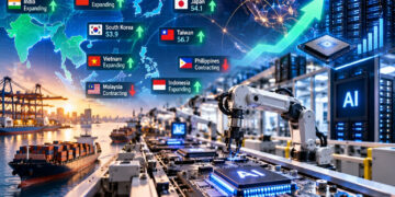 Asian factory activity expands thanks to global AI boom
